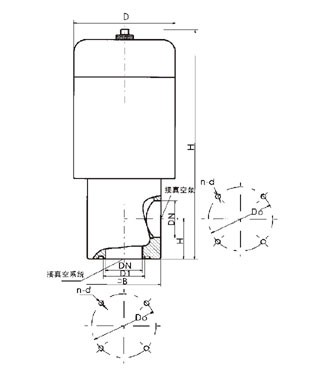 電磁真空帶充氣閥